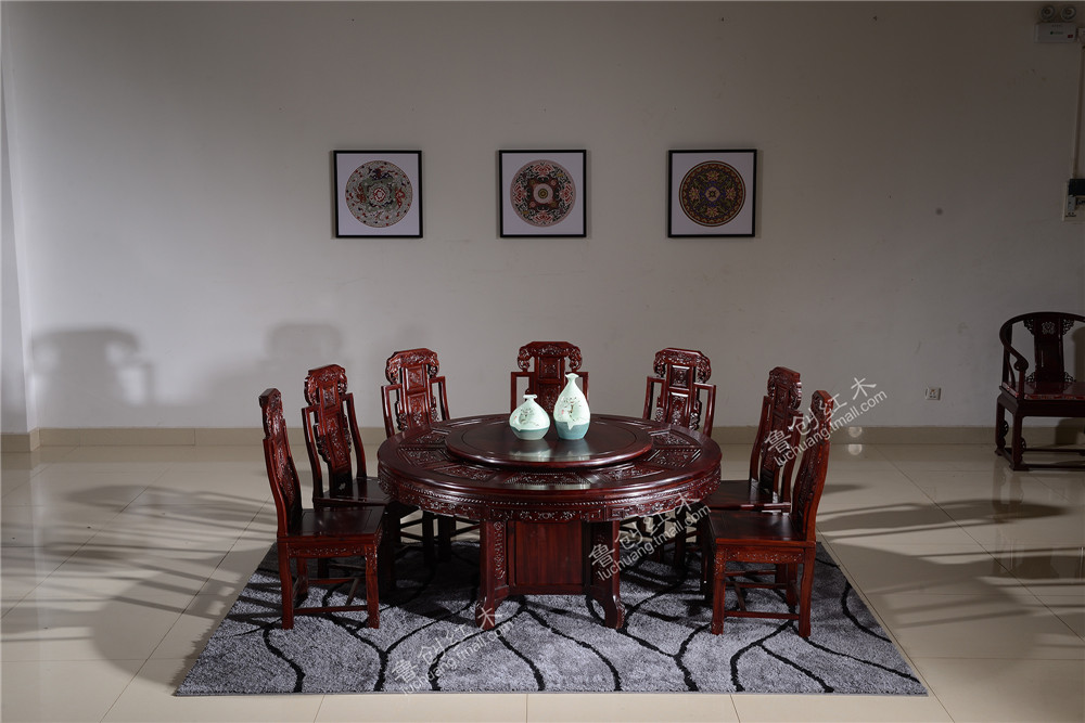 國色天香圓臺，象頭